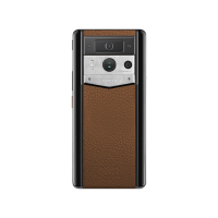 VERTU METAVERTU Web 3AI 2, 512Гб, Кожа телёнка| Серебро, «Коричневый»