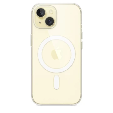 Прозрачный чехол MagSafe для iPhone 15