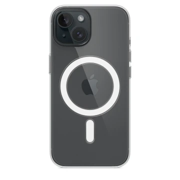 Прозрачный чехол MagSafe для iPhone 15