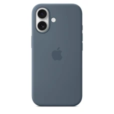 Чехол Silicone Case с MagSafe для iPhone 17, "Anchor Blue" MGEW4 