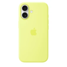 Чехол Silicone Case с MagSafe для iPhone 17, "Neon Yellow" MGEV4