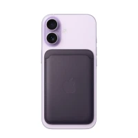 Кожаный кошелёк FineWoven с MagSafe для iPhone 17, "Midnight Purple"