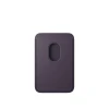Кожаный кошелёк FineWoven с MagSafe для iPhone 17 Pro Max, "Midnight Purple"