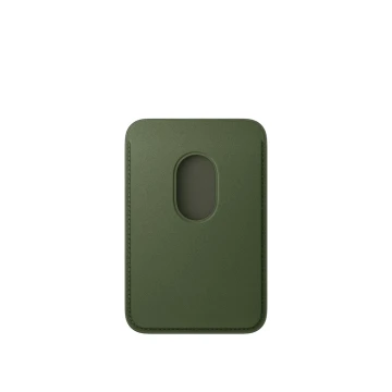 Кожаный кошелёк FineWoven с MagSafe для iPhone 17 Air, "Moss"