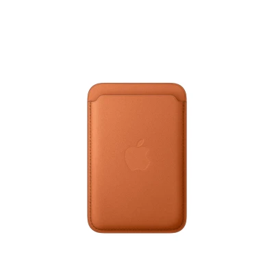 Кожаный кошелёк FineWoven с MagSafe для iPhone 17 Pro Max, "Fox Orange" MGH64