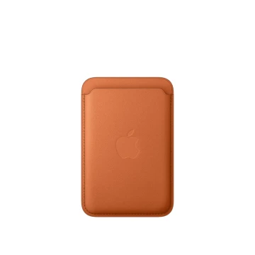 Кожаный кошелёк FineWoven с MagSafe для iPhone 17 Pro, "Fox Orange"