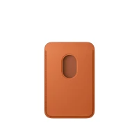 Кожаный кошелёк FineWoven с MagSafe для iPhone 17 Pro, "Fox Orange"