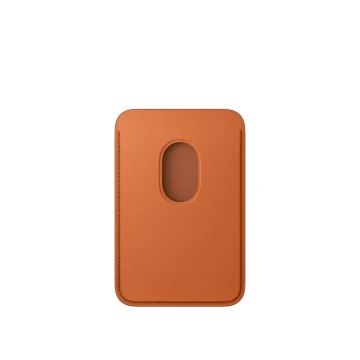 Кожаный кошелёк FineWoven с MagSafe для iPhone 17 Air, "Fox Orange"
