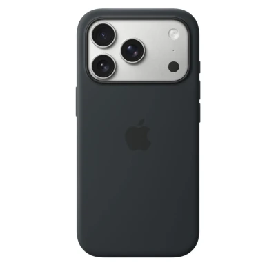Чехол Silicone Case с MagSafe для iPhone 17 Pro, "Black"