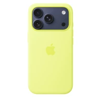 Чехол Silicone Case с MagSafe для iPhone 17 Pro, "Neon Yellow"
