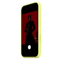 Чехол Silicone Case с MagSafe для iPhone 17 Pro, "Neon Yellow"