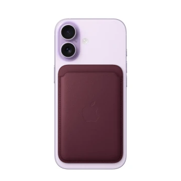 Кожаный кошелёк FineWoven с MagSafe, MK9G4, "Magenta"