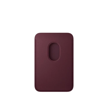 Кожаный кошелёк FineWoven с MagSafe, MK9H4, "Burgundy"