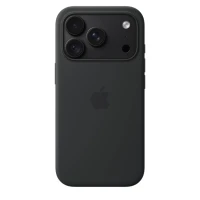 Чехол Silicone Case with MagSafe для iPhone 18 Pro, MK8Y4, "Black"