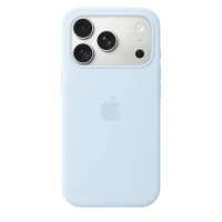 Чехол Silicone Case with MagSafe для iPhone 18 Pro, MK8W4, "Crisp Blue"
