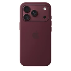 Чехол Silicone Case with MagSafe для iPhone 18 Pro, MK8U4, "Burgundy"