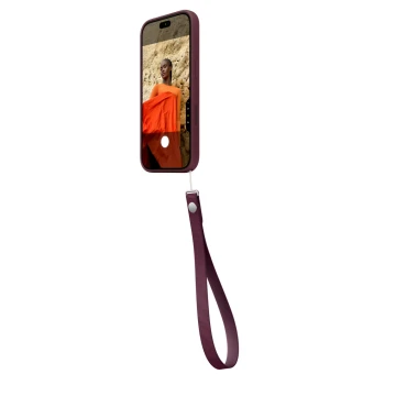 Ремешок для смартфона Apple Wrist Strap, MKF74, "Burgundy"