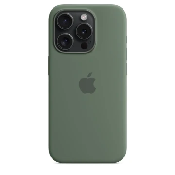 Чехол Silicone Case для iPhone 15 Pro, силикон, "Cypress"