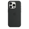 Чехол Silicone Case для iPhone 15 Pro, силикон, "Black"
