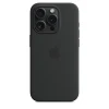 Чехол Silicone Case для iPhone 15 Pro, силикон, "Black"