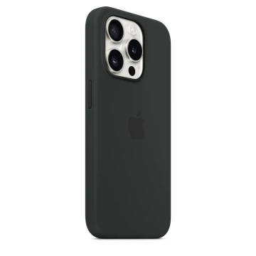 Чехол Silicone Case для iPhone 15 Pro Max, силикон, "Black"