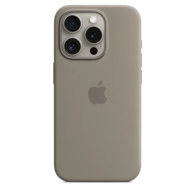 Чехол Silicone Case для iPhone 15 Pro Max, силикон, "Clay"