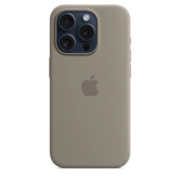 Чехол Silicone Case для iPhone 15 Pro Max, силикон, "Clay"
