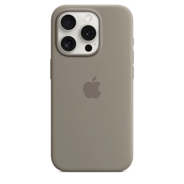 Чехол Silicone Case для iPhone 15 Pro Max, силикон, "Clay"