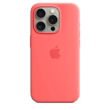 Чехол Silicone Case для iPhone 15 Pro, силикон, "Guava"