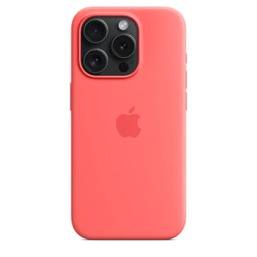 Чехол Silicone Case для iPhone 15 Pro, силикон, "Guava"