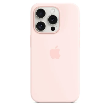 Чехол Silicone Case для iPhone 15 Pro, силикон, "Light Pink"