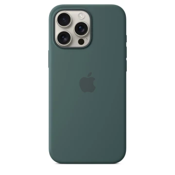 Чехол Silicone Case с MagSafe для iPhone 16 Pro Max, силикон, "Lake Green"