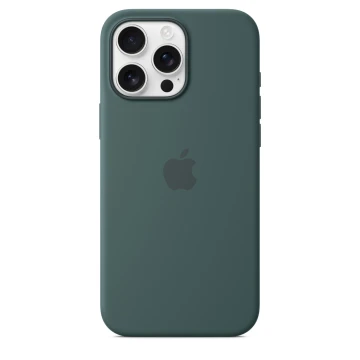 Чехол Silicone Case с MagSafe для iPhone 16 Pro Max, силикон, "Lake Green"