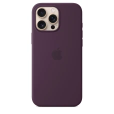 Чехол Silicone Case с MagSafe для iPhone 16 Pro Max, силикон, "Plum"