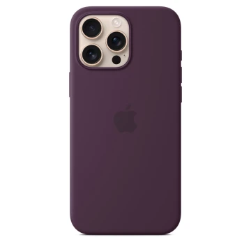 Чехол Silicone Case с MagSafe для iPhone 16 Pro Max, силикон, "Plum"