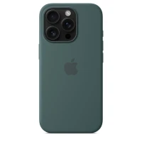 Чехол Silicone Case с MagSafe для iPhone 16 Pro, силикон, "Lake Green"