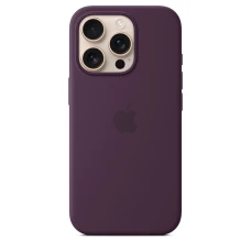 Чехол Silicone Case с MagSafe для iPhone 16 Pro, силикон, "Plum"