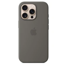 Чехол Silicone Case с MagSafe для iPhone 16 Pro, силикон, "Stone Gray"