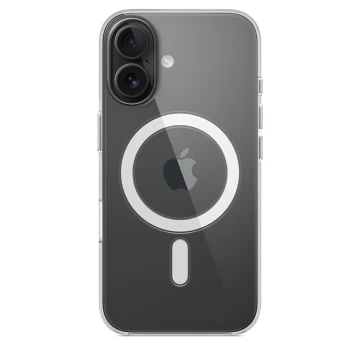 Чехол iPhone 16 Clear Case with MagSafe
