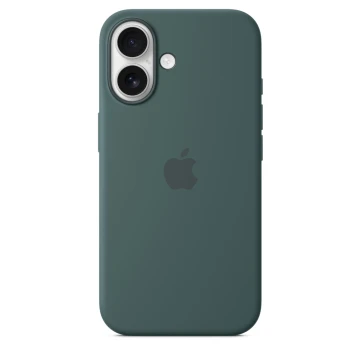 Чехол Silicone Case с MagSafe для iPhone 16, силикон, "Lake Green"