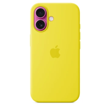 Чехол Silicone Case с MagSafe для iPhone 16, силикон, "Star Fruit"