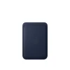 Кожаный кошелёк FineWoven с MagSafe для iPhone 16 Pro, тёмно-синий