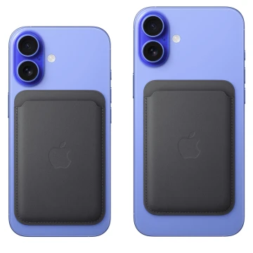 Кожаный кошелёк FineWoven с MagSafe для iPhone 16 Pro Max, глициния