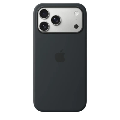 Чехол Silicone Case с MagSafe для iPhone 17 Pro Max, "Black"