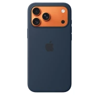 Чехол Silicone Case с MagSafe для iPhone 17 Pro Max, "Midnight"