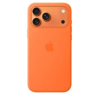 Чехол Silicone Case с MagSafe для iPhone 17 Pro Max, "Orange"