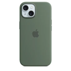 Чехол Silicone Case для iPhone 15 Plus, силикон, "Cypress"