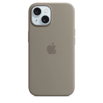 Чехол Silicone Case для iPhone 15, силикон, "Clay"