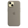 Чехол Silicone Case для iPhone 15, силикон, "Clay"