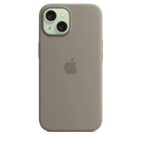 Чехол Silicone Case для iPhone 15, силикон, "Clay"